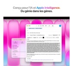 MacBook Apple Neo 13" 512 Go SSD 8 Go RAM Puce A18 Pro CPU 6 cœurs GPU 5 cœurs Rose poudré Touch ID