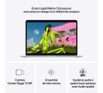 MacBook Apple Air 13" 1 To SSD 16 Go RAM Puce M5 CPU 10 cœurs GPU 10 cœurs Argent