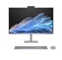 PC tout en un Hp OmniStudio X 32-c1006nf 31,5" Ecran 4K UHD Copilot+PC Intel Core Ultra 7 32 Go RAM 2 To SSD Argent météore