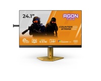 Ecran PC Aoc gaming CS24A 24,1" 610 Hz Full HD Noir et Orange