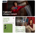 Smartphone Motorola Moto G06 4 128 Tendril vert