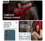 Smartphone Motorola Moto G06 4 128 Tapestry bleu