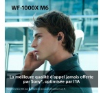 Ecouteurs Sony WF-1000XM6 ARGENT