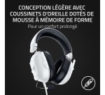 Casque PC Razer Blackshark V2 X - Special White