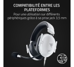 Casque PC Razer Blackshark V2 X - Special White