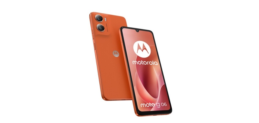 Smartphone Motorola Moto G06 4 64 Arabesque orange