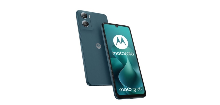 Smartphone Motorola Moto G06 4 64 Tapestry bleu