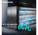 Réfrigérateur multi-portes Hisense RQ5P640SSKD