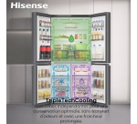 Réfrigérateur multi-portes Hisense RQ5P640SSSD