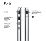 PC portable Hp OmniBook 3 16-by0012nf 16" AMD Ryzen 5 Pro 16 Go RAM 512 Go SSD Argent glacier