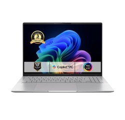 PC portable Asus Vivobook S16 M5606KA-SH140W 16" OLED 60 Hz Copilot+PC AMD Ryzen 7 AI 16 Go RAM 512 Go SSD Gris