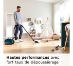 Aspirateur avec sac Bosch ProFamily BGL41FAM1H Bleu