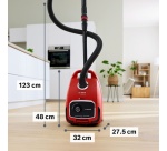 Aspirateur avec sac Bosch ProAnimal BGL6PET3 Rouge