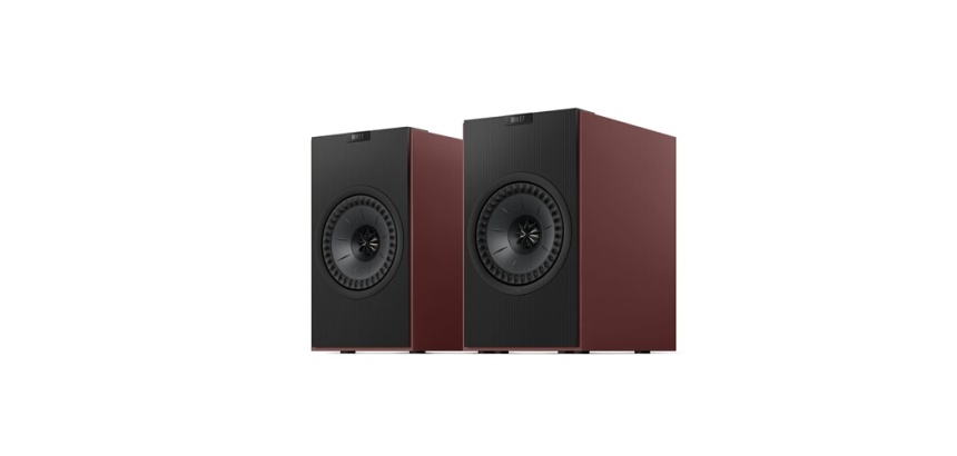 Enceinte connectée Hifi Kef Coda W Bordeaux vendues par paire