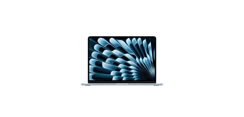 MacBook Apple Air 13" 1 To SSD 16 Go RAM Puce M5 CPU 10 cœurs GPU 10 cœurs Bleu ciel