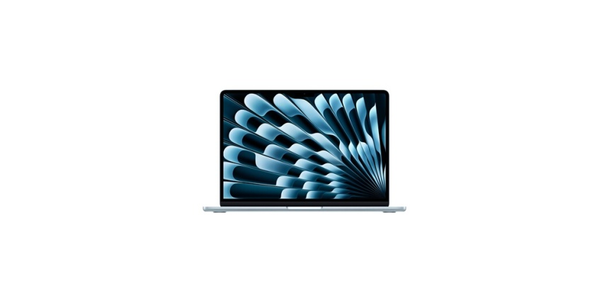 MacBook Apple Air 13" 1 To SSD 16 Go RAM Puce M5 CPU 10 cœurs GPU 10 cœurs Bleu ciel