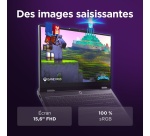 PC portable Lenovo gaming LOQ Essential 15IRX11 15,6" Full HD 144 Hz Intel Core i5 16 Go RAM 512 Go SSD Nvidia GeForce RTX 5050 Gris