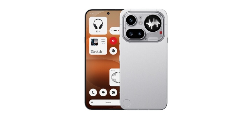 Smartphone Nothing Phone (4a) Pro Silver 12+256GB