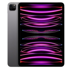 iPad Apple Pro 4e génération 11'' 2022 Wifi 256 Go Gris sidéral - Reconditionné par Lagoona - Très bon état