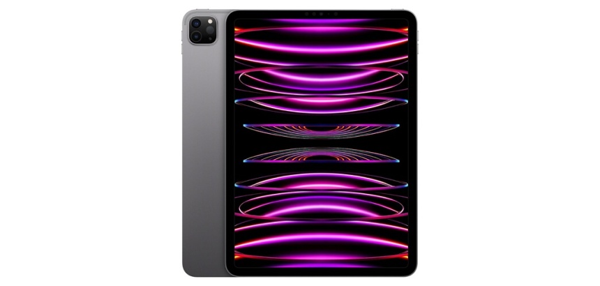iPad Apple Pro 4e génération 11'' 2022 Wifi 256 Go Gris sidéral - Reconditionné par Lagoona - Très bon état
