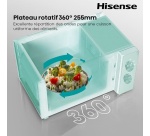 Micro-ondes + Gril Hisense H20MOBP1HGI Noir
