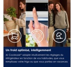 Réfrigérateur congélateur en bas Electrolux KNA6LE18S encastrable 178 cm