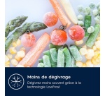 Réfrigérateur congélateur en bas Electrolux KNA6LE18S encastrable 178 cm