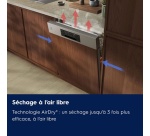 Lave-vaisselle encastrable Electrolux E62IB201SX Semi-integrable 60 cm