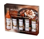 Sirops Monin Coffret collection pour Chocolats chauds et boissons gourmandes- 5 x 5 cl