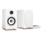 Enceinte connectée Hifi Triangle Capella 2 Blanc vendues à la paire
