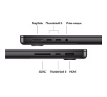 MacBook Apple Pro 14" 1 To SSD 48 Go RAM Puce M5 Pro CPU 15 cœurs GPU 16 cœurs Noir sidéral