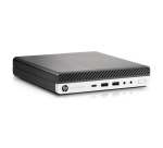 Unité Centrale Hp EliteDesk 800 G4 Mini Intel Core i5 16 Go RAM 256 Go SSD Noir et Argent Reconditionné