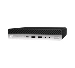 Unité Centrale Hp EliteDesk 800 G4 Mini Intel Core i5 16 Go RAM 256 Go SSD Noir et Argent Reconditionné
