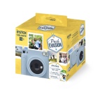Appareil photo instantané Fujifilm Pack Evasion Instax Square SQ1 Bleu + 10 vues + Housse
