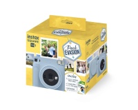 Appareil photo instantané Fujifilm Pack Evasion Instax Square SQ1 Bleu + 10 vues + Housse