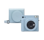 Appareil photo instantané Fujifilm Pack Evasion Instax Square SQ1 Bleu + 10 vues + Housse
