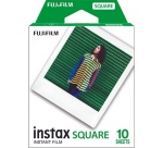 Appareil photo instantané Fujifilm Pack Evasion Instax Square SQ1 Bleu + 10 vues + Housse