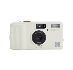 Appareil photo Argentique Kodak Snapic A1 35mm Analogic Film Camera - full automatic with flash -Ivory white