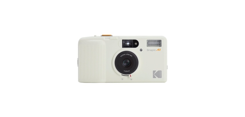 Appareil photo Argentique Kodak Snapic A1 35mm Analogic Film Camera - full automatic with flash -Ivory white