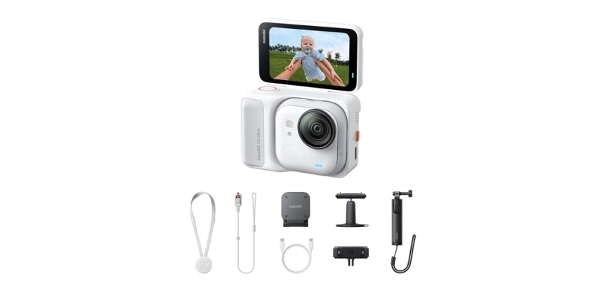 Caméscope Insta360 Kit Créateur Caméra sport Insta360 GO Ultra Blanc