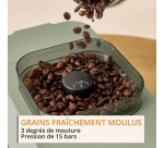 Machine à café à grain Krups SA401LE0 Coffee Crush Vert