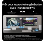 Ecran PC Lg UltraFine Evo 32U990A-S 32" 6K Gris et Bleu