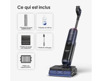 Aspirateur laveur Tineco Floor One S7 Max Pro Bleu