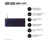 Clavier Sony gaming compétition INZONE FR AZERTY - Developpé par Fnatic