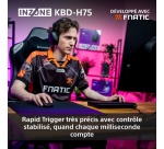 Clavier Sony gaming compétition INZONE FR AZERTY - Developpé par Fnatic