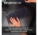 Clavier Sony gaming compétition INZONE FR AZERTY - Developpé par Fnatic