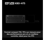 Clavier Sony gaming compétition INZONE FR AZERTY - Developpé par Fnatic