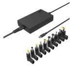 Chargeur et câble d'alimentation PC Accsup UNIVERSEL 100W NOIR