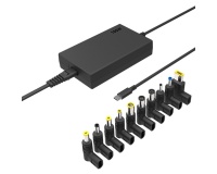 Chargeur et câble d'alimentation PC Accsup UNIVERSEL 100W NOIR