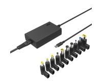 Chargeur et câble d'alimentation PC Accsup UNIVERSEL 65W NOIR